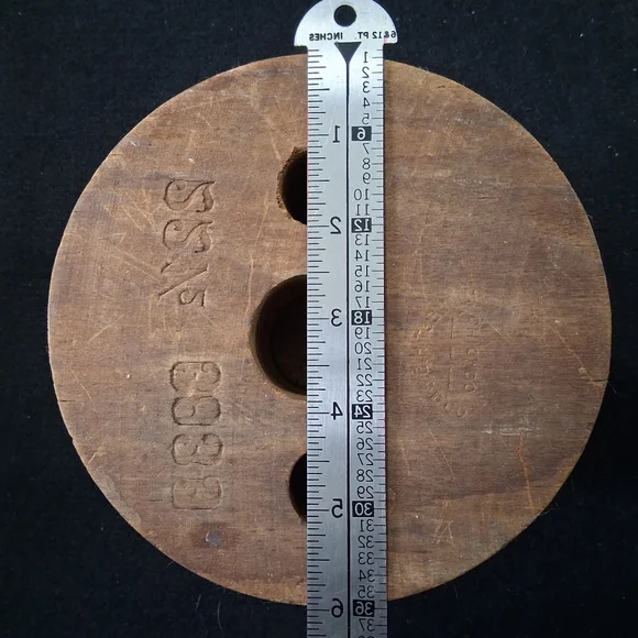 Vintage Wood Hat Form 22 1/2 - Picture 6 of 6